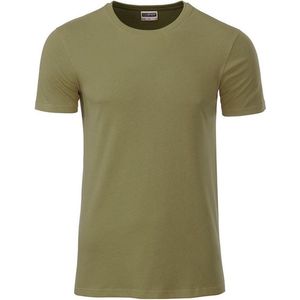 James and Nicholson - Heren Standaard T-Shirt (Khaki)