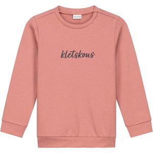 Prénatal peuter sweater - Meisjes - Dark Rosered - Maat 86