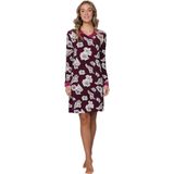 Pastunette Premium - Burgundy Dream - Nachthemd - Donkerrood - Ecovero Viscose
