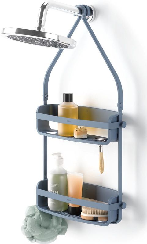 Umbra - Flex - Doucherek - Blauw - Met Afvoersysteem