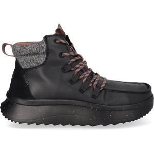 HEYDUDE - Wendy Peak - Dames Boots - Zwart - Coated Canvas
