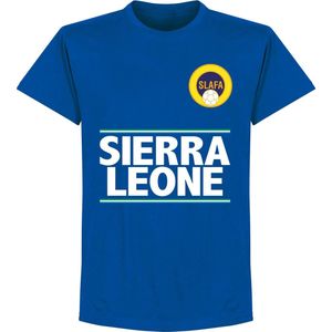 Sierra Leone Team T-Shirt - Blauw - L
