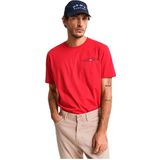 Gant - PRINTED GRAPHIC SS T-SHIRT - Ruby Red - 100% Katoen