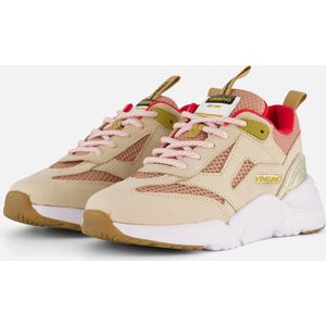 Vingino Odilia Lifestyle Runners Sneakers beige - Dames - Maat 38