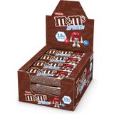 M&M's Hi Protein - eiwitreep - Chocolade (bruin) - 12 x 51g