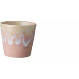 Costa Nova - servies - espresso kop - Grespresso roze. - aardewerk - H 5,9 cm