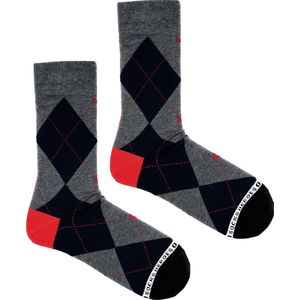 Heroes on Socks Dandy Grey sokken maat 41-46