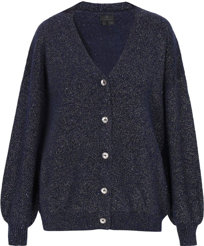 DreiMaster Klassik Gebreid vest  navy