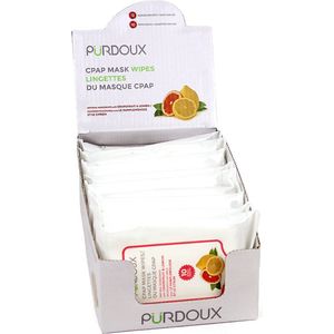 Pürdoux CPAP Masker Doekjes Reisverpakking