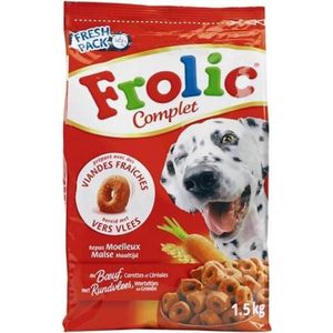 Frolic Hondenvoer - Met Rundvlees - 5 x 1.5 kg