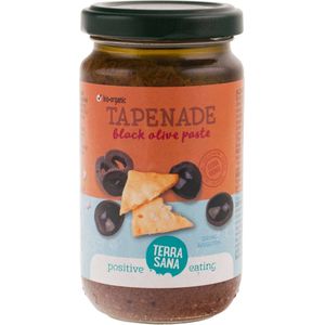 Terrasana Tapenade Black Olives, 180 G, 1 Units