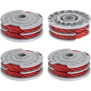 4 stuks vervangende grastrimmerspoel geschikt voor diverse Flymo-trimmermodellen