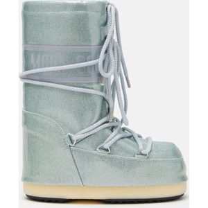 MOON BOOT ICON JUNIOR BLUE GLITTER-23-26