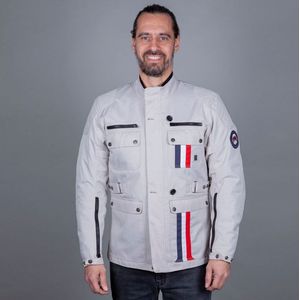 Helstons Hoggar Fabrics Jacket Silver S - Maat - Jas
