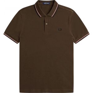 Fred Perry - Twin Tipped Shirt - Bruin Poloshirt-M