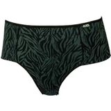 Avet dames hipstring - microfiber - Safari - Microfiber ondergoed - dames onderbroek - M - Groen