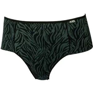 Avet dames hipstring - microfiber - Safari - Microfiber ondergoed - dames onderbroek - M - Groen