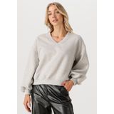 Ydence - Kyomi - Sweater - Lichtgrijs - Dames