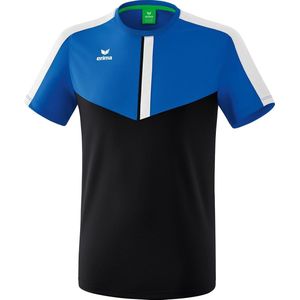 Erima Sportshirt - Maat 128  - Unisex - blauw/zwart/wit