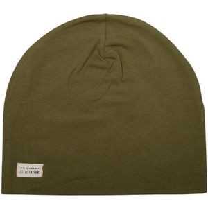 Little Indians Beanie Olive - Muts - Accessoires - Groen - Jongen en Meisjes - Maat: 4-6 Y