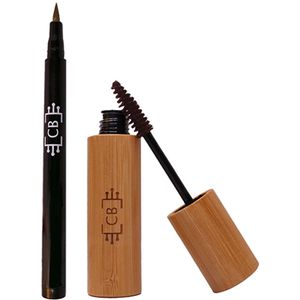 Cosm.Ethics Bar Mascara Eyeliner Set - Bruin - Duurzaam vegan