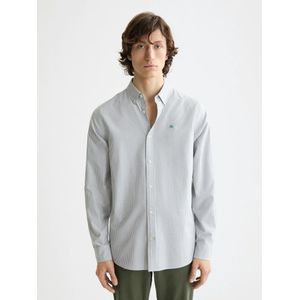 SCOTCH & SODA - Seasonal Core - Overhemd - Groen/Wit - Gestreept