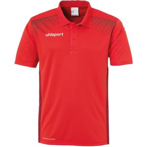Uhlsport Goal Polo Shirt Rood-Bordeaux Maat 152