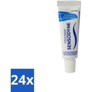 Sensodyne - Extra Fresh Gel Mini - Tandpasta - 15 ml - Voor Gevoelige Tanden - Reisformaat