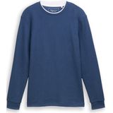 Tom Tailor Denim Shirt met lange mouwen in 2-in-1-look