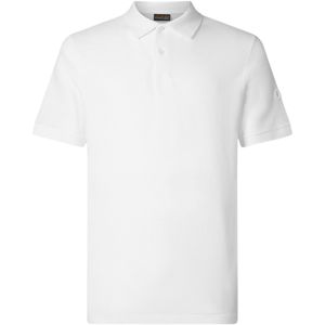 Save The Duckvoor mannen. DR1742M-BATE20 Polo Orio wit (S), Casual, Katoen, Korte mouwen