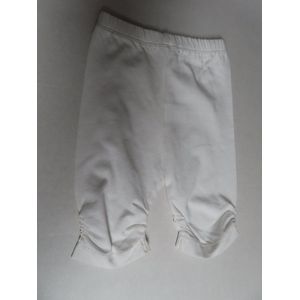 Legging - Meisjes - Wit - Effen - Tot onder de knieen - 18 maand 86