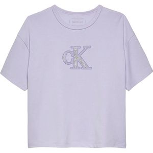 Bikini - Jersey - Logoprint - Ronde Hals - Kwartmouw - Losse Pasvorm