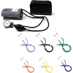Bloeddrukmeter met zwarte rappaport stethoscoop CombiDeal