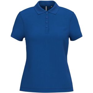 Kariban Piqué-damespolo korte mouwen K255 - Royal Blue - S