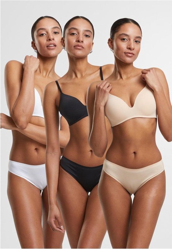 Urban Classics - Bonded Brazilian 3-Pack - Multicolours - Strings