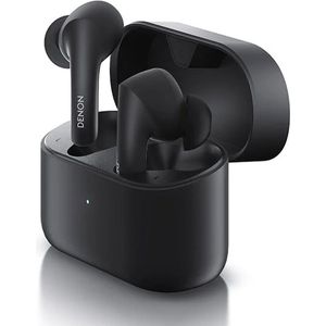 Denon Draadloze Oordopjes - In ear koptelefoon - Zweet- en waterbestendige oortjes - Zwart