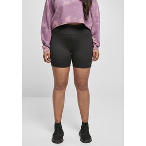 Urban Classics - High Waist Short Hot Pants Korte cycle broek - L - Zwart