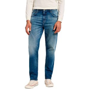 Jeans - Blauw - 99% Regeneratief Katoen - Taps Toelopend