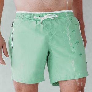 Coral Beachwear Zwembroeken - Zwembroek Heren S - Rits - Magic Print