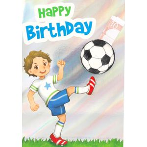 Depesche - Kinderkaart met de tekst ""Happy Birthday"" - mot. 018