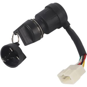 Draad 5 Pin Ontstekingsschakelaar met Sleutel voor Motorfiets Dune Buggy Go Kart ATV - 50-250cc