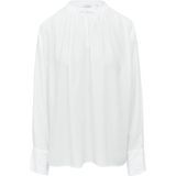 Blouse - Ecru - Zonder Capuchon - Lichte Rimpeling aan de Kraag