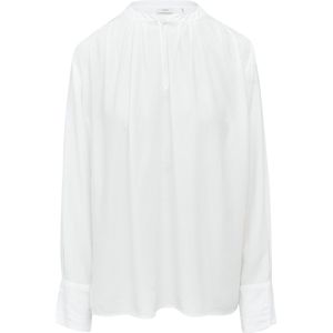 Blouse - Ecru - Zonder Capuchon - Lichte Rimpeling aan de Kraag