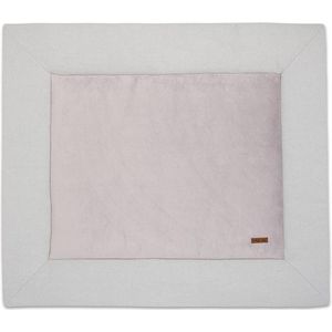 Baby's Only Gebreid boxkleed Classic - Parklegger - Speelkleed - Zilvergrijs - 75x95 cm - Extra dik - Boxmatras - Tweezijdig te gebruiken