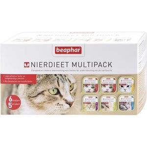 Beaphar - Nierdieet multipack - Kattenvoer - 6x100g