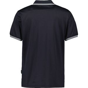 Airforce polo double stripe donkerblauw - 50