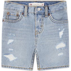 Levi´s ® Kids Destructed Slims Korte Broek Blauw 16 Years Jongens