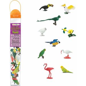 Safari Speelset Exotic Birds Toob Junior 11-delig