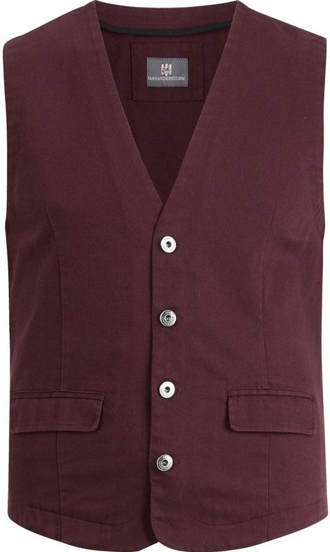 Jan Vanderstorm - TORELL - Bodywarmer - Donkerrood