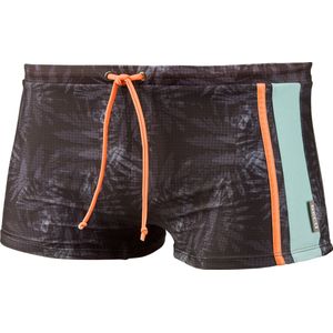 BECO zwemboxer, zwart/multi color, maat 4